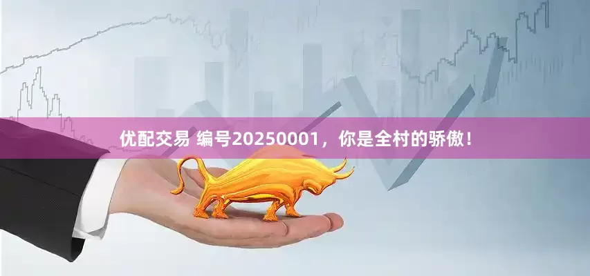 优配交易 编号20250001，你是全村的骄傲！